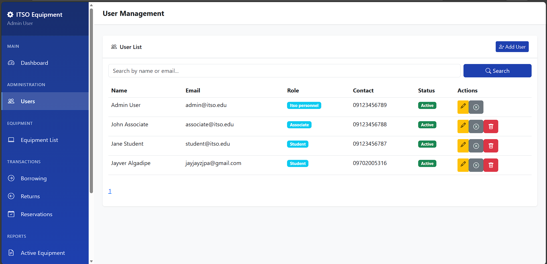User Management