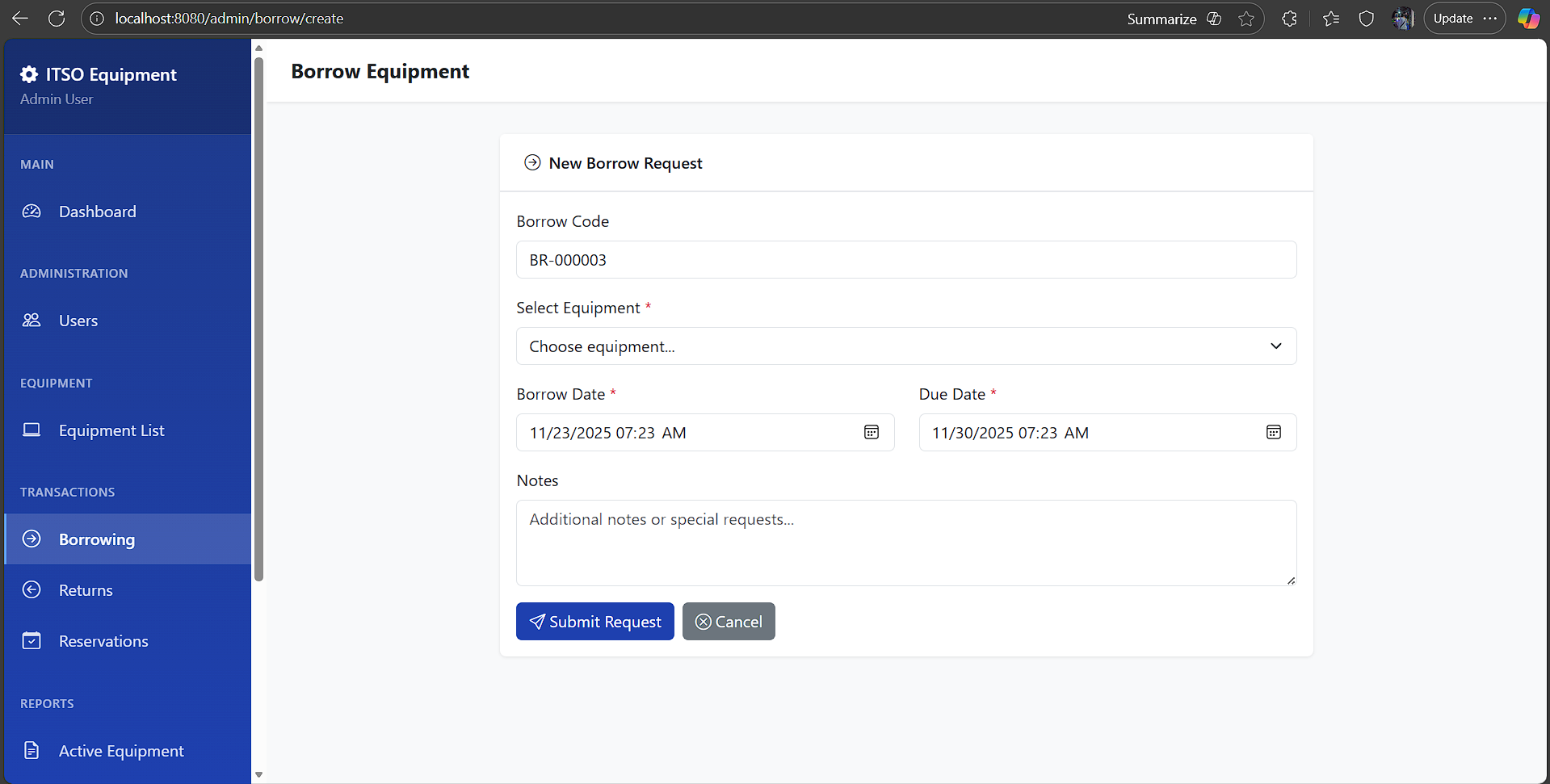 Reports Module